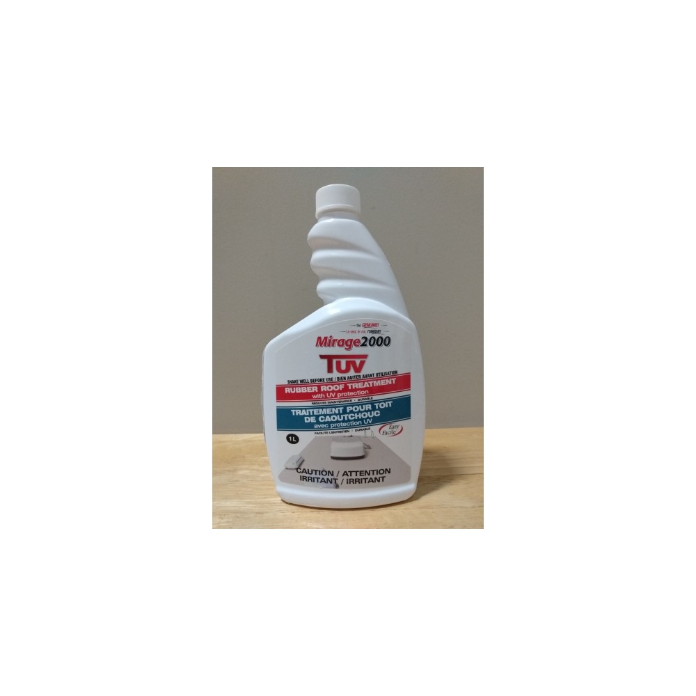 6301 (MIRAGE 2000) TRAITEMENT POUR TOIT DE CAOUTCHOUC AVEC PROTECTION UV 1 L