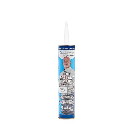 351CSW-1 (DICOR) SCELLANT CAP BLANC POUR FENÊTRES ET PORTES