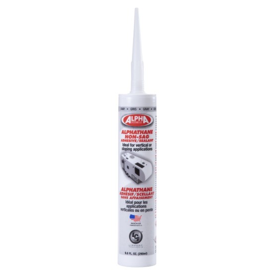 862164 (LIPPERT) SCELLANT ALPHA 5160 NON AFFAISSANT GRIS 9,8 OZ