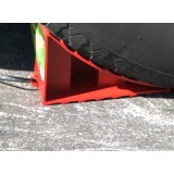 A10-0908 (VALTERRA) CALE DE ROUE ROUGE AVEC CORDE