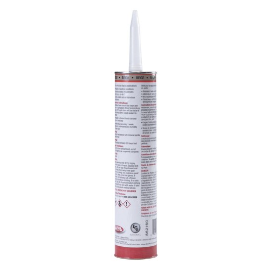 862160 (LIPPERT) SCELLANT ALPHA SYSTEMS 1010 NON AFFAISSANT BEIGE 10,3 OZ