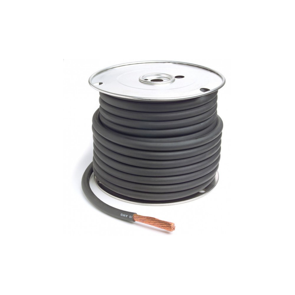 GRO82-5702 (MENARD) CÂBLE DE BATTERIE TYPE SGR 2/0 GA NOIR 25 PI