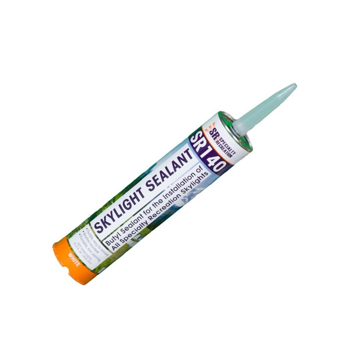 SR140 (SR) MASTIC DE TOIT UNIVERSEL BLANC POUR LUCARNES