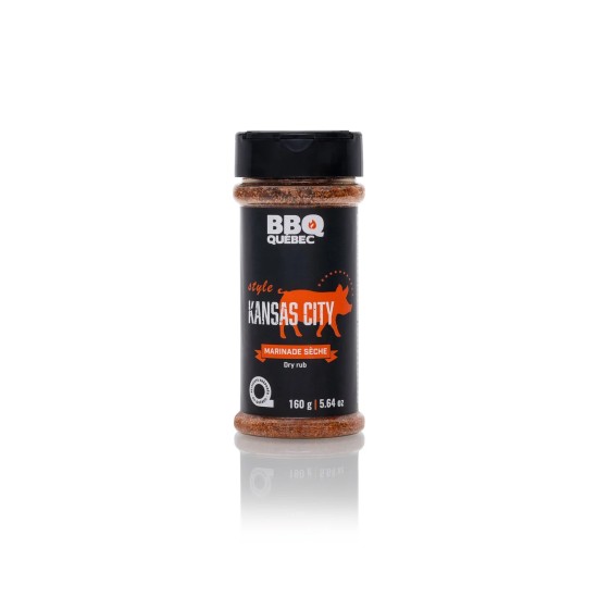 QC0013 (BBQ QUÉBEC) ÉPICES KANSAS 160 G